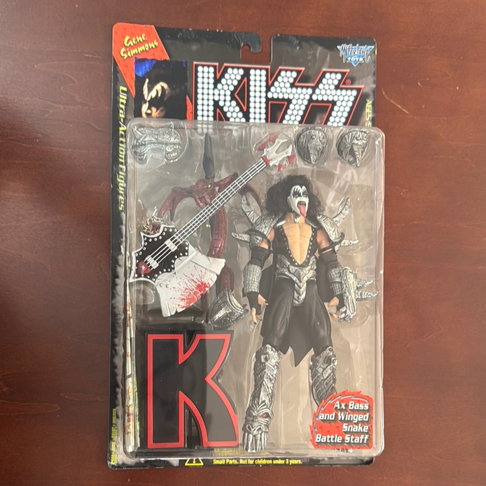 NIB Vintage KISS Gene Simmons McFarlane Toys Ultra Action Figure